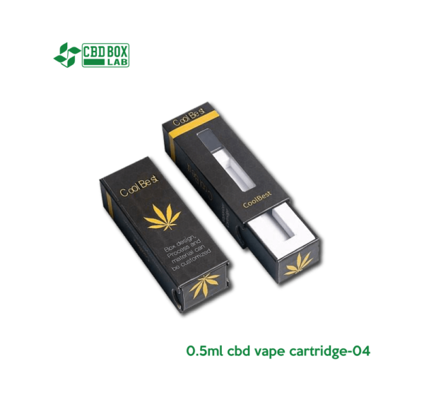 0.5ml CBD Vape Cartridge Boxes