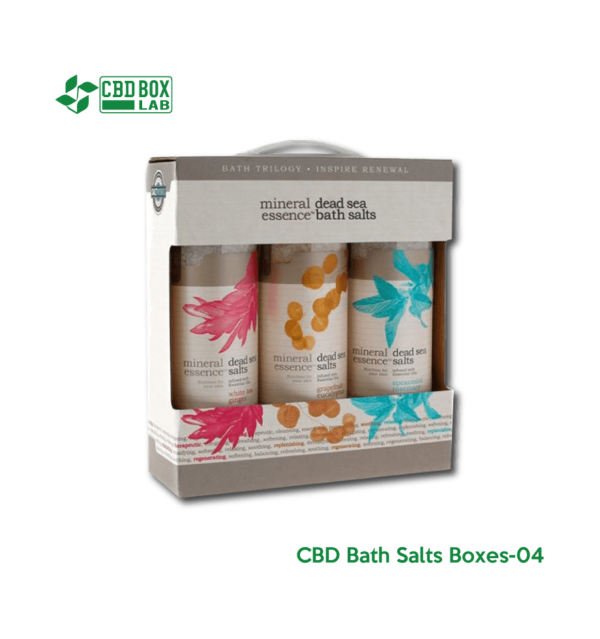 CBD Bath Salts Boxes