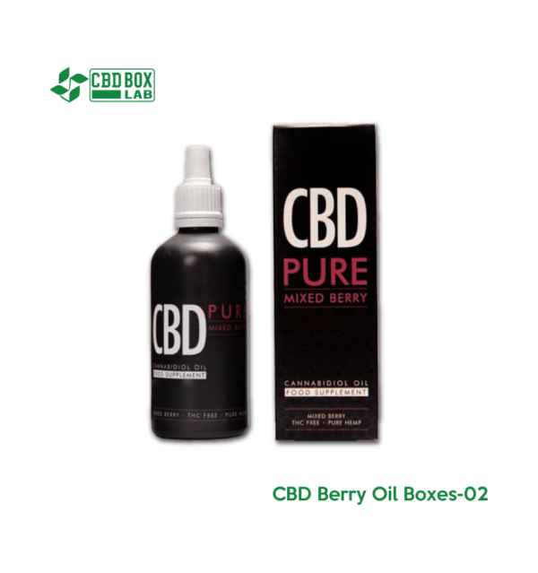 CBD Berry Oil Boxes