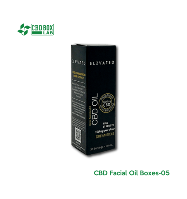 CBD Facial Oil Boxes