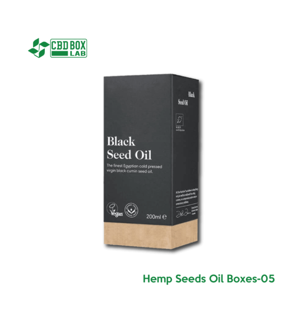 Hemp Seeds Oil Boxes