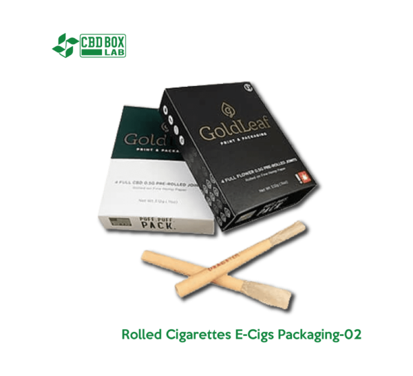 Rolled Cigarettes E-Cigs Packaging