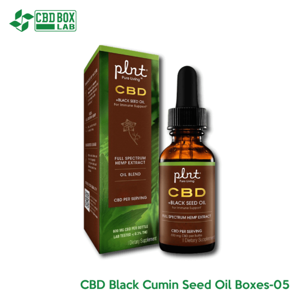 CBD Black Cumin Seed Oil Boxes