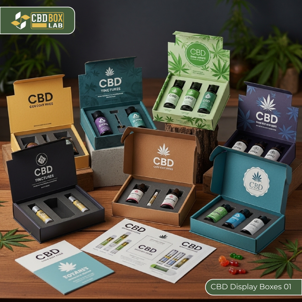 Custom CBD Display Boxes