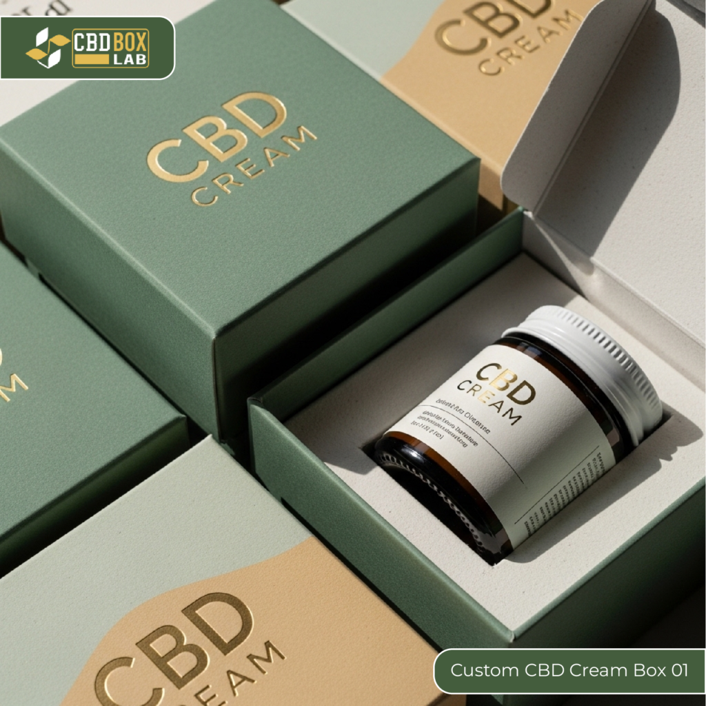 Custom CBD Cream Boxes