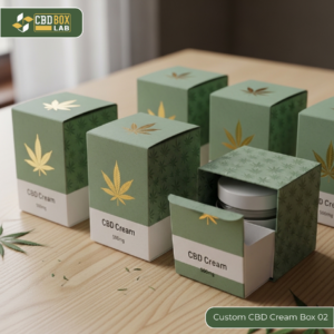 Custom CBD Cream Boxes