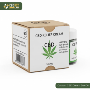 Custom CBD Cream Boxes