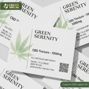 Custom CBD Labels