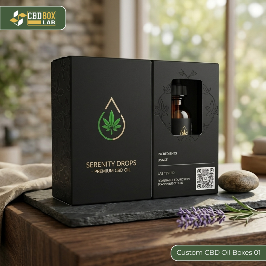 Custom CBD Oil Boxes